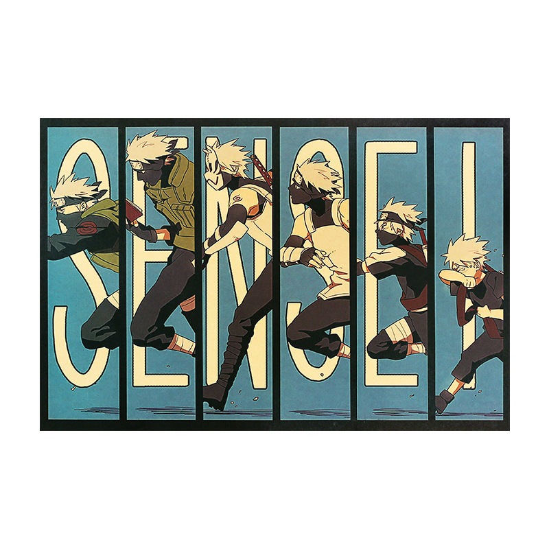 Áp phích trang trí in hình Uchiha Itachi's Way 50.5x35cm