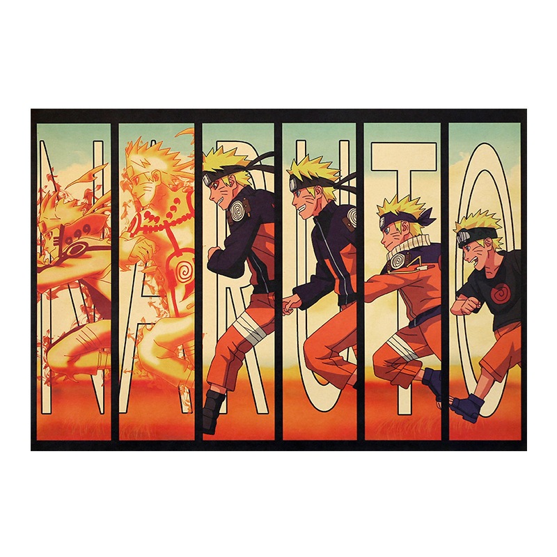 Áp phích trang trí in hình Uchiha Itachi's Way 50.5x35cm