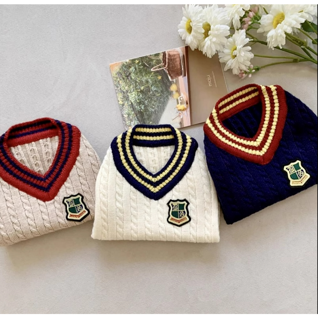 Áo Len Mùa Thu Cho Thú Cưng Gấu Bông yorkshire Lựu Đạn