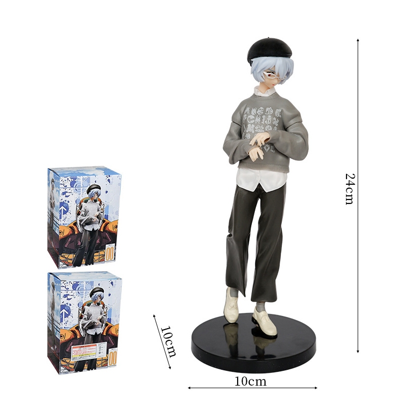 Mô Hình Đồ Chơi Nhân Vật Hoạt Hình ayanami rei 24cm neon genesis evangelion Bằng pvc