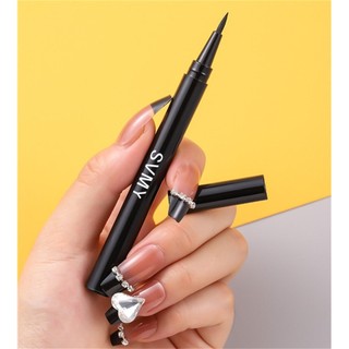 Bút Chì Kẻ Mắt Màu Đen Chống Nước Chống Mồ Hôi Nhanh Khô Không Trơn Trượt