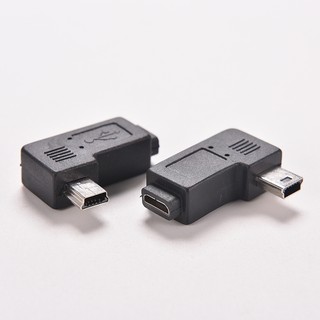 Đầu Chuyển Đổi micro usb 5pin Sang mini 5pin 90 Độ Chuyên Dụng