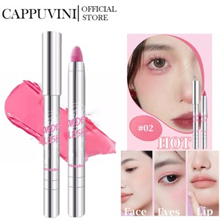  Cappuvini Kakashow Thỏi Kem Má Hồng Và Phấn Mắt Hai Công Dụng Trang Điểm Tự Nhiên 