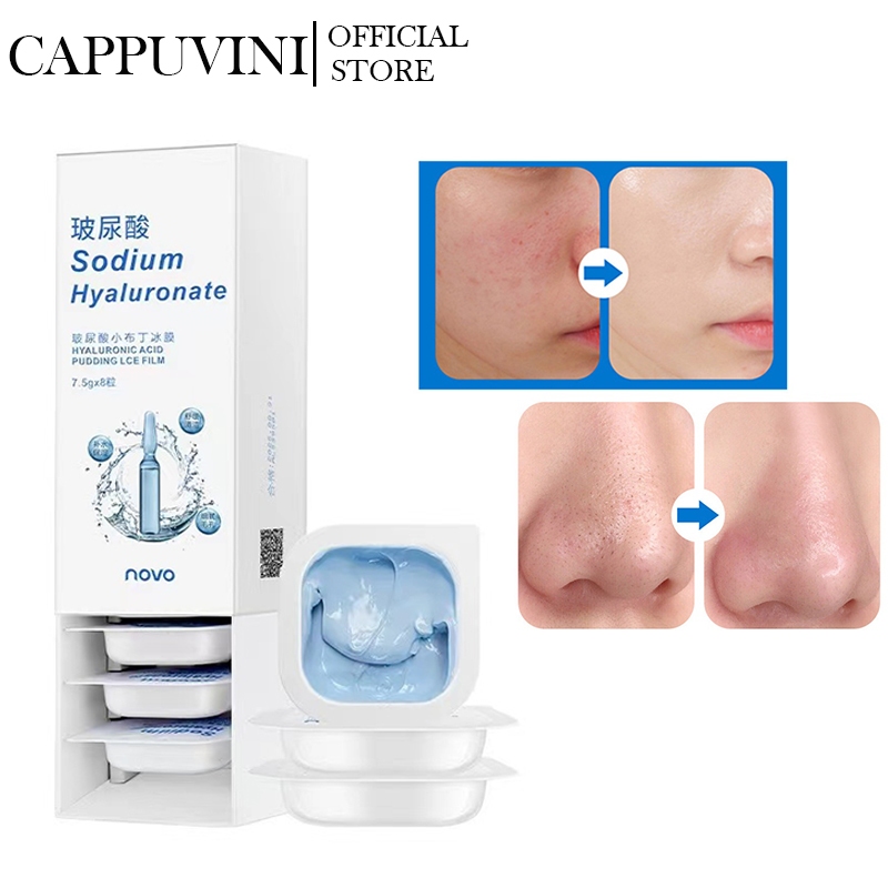 [Hàng mới về] 1 hũ mặt nạ CAPPUVINI® NOVO làm sạch sâu dưỡng ẩm làm trắng da