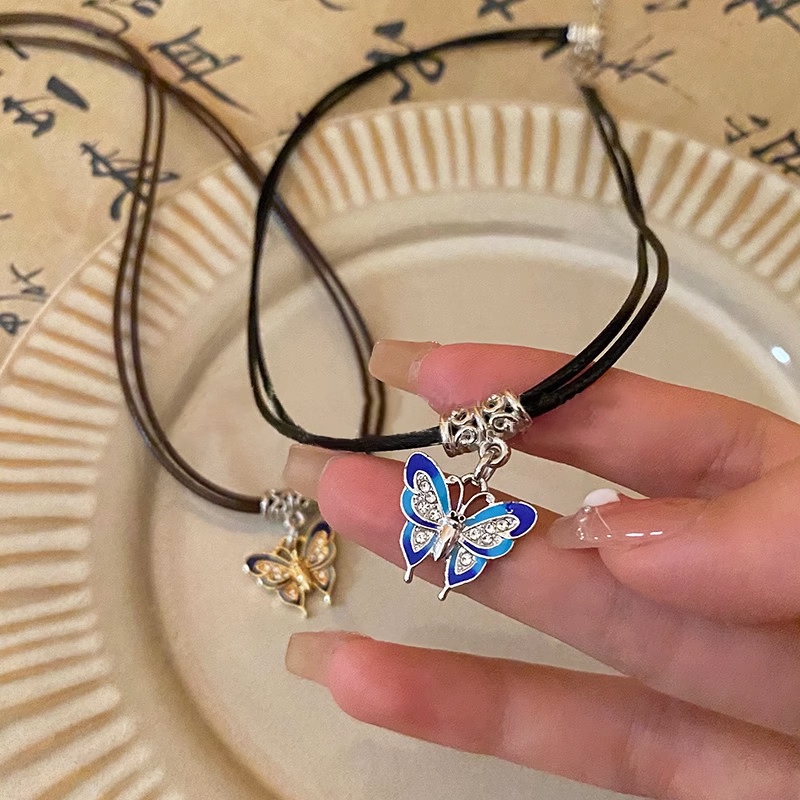 ✨✨Vòng cổ Mặt Trăng Khuyết Phong Cách Trung Hoa Dễ Thương Cao Cấp Quà Tặng Cặp Đôi