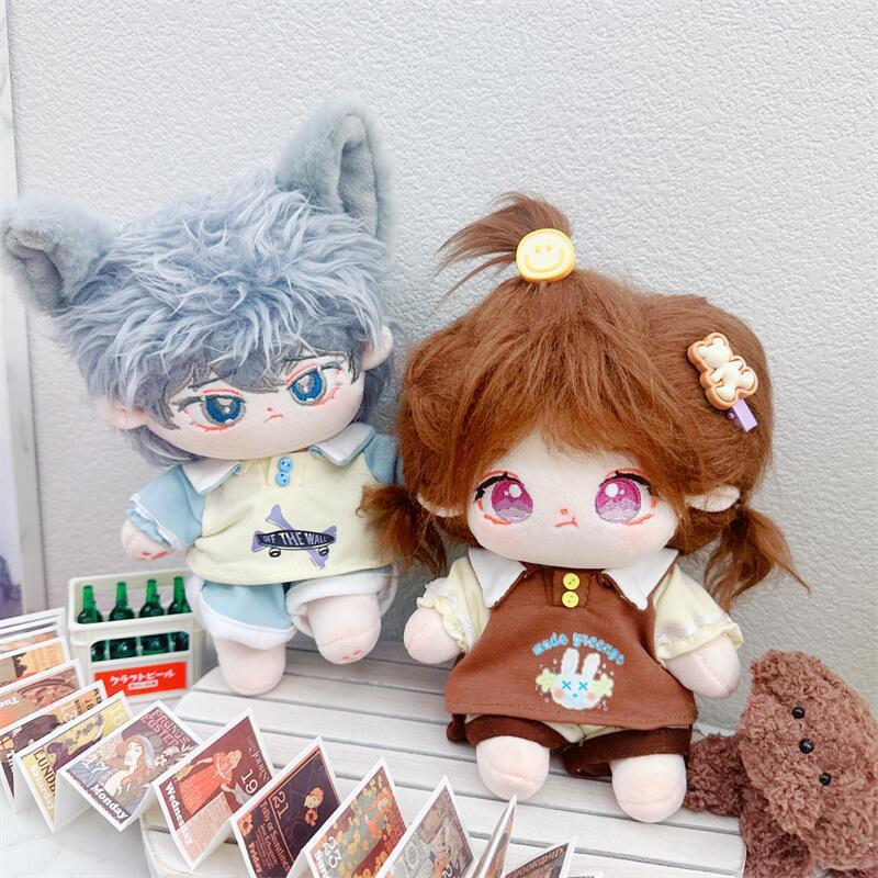 Bộ Áo hoodie + Quần Dài 20cm Dễ Thương Cho Búp Bê Jin xiao zhan yibo