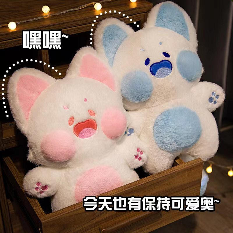 Mèo Dễ Thương 40CM Mềm Mại Sang Trọng Đồ Chơi Búp Bê Quà Tặng Sinh Nhật Trẻ Em