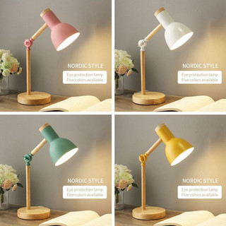 Đèn bàn decor macaron đèn đọc sách đèn ngủ để bàn đèn học đèn led trang trí phòng ngủ phòng khách
