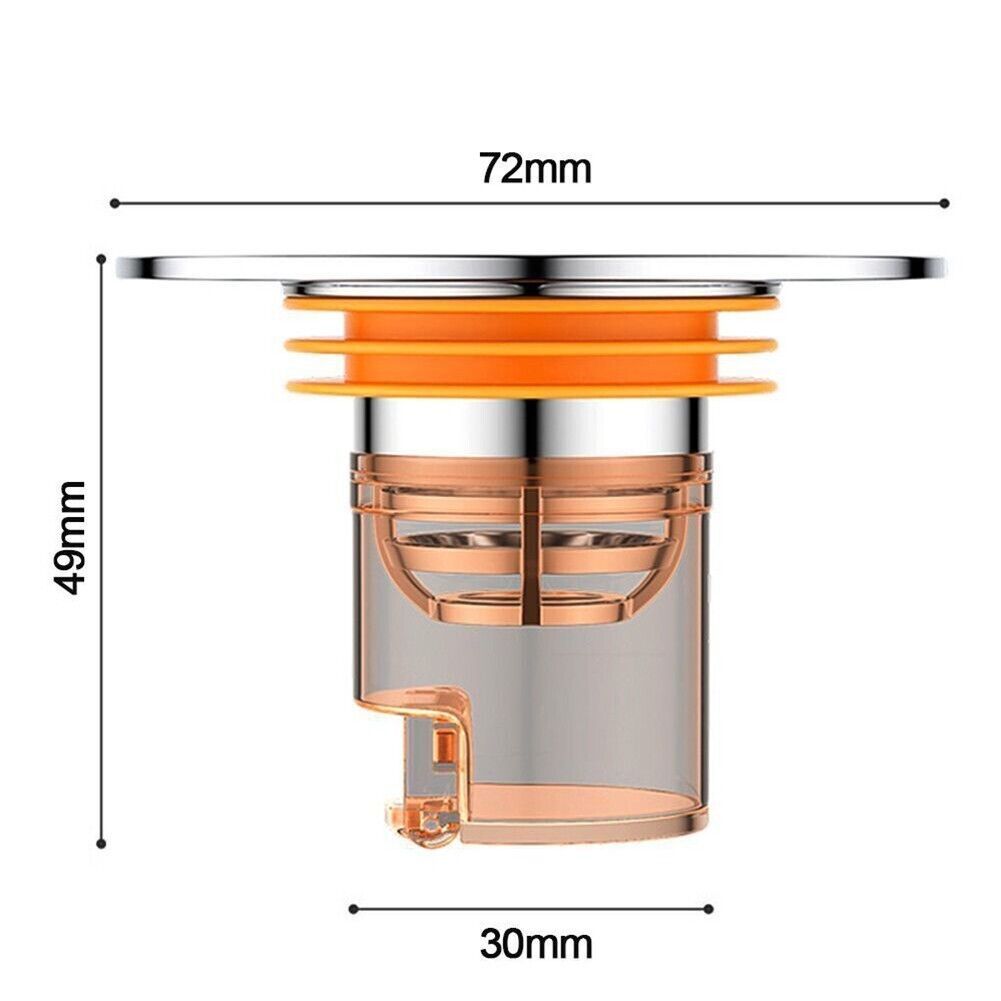 Nắp Nam Châm Đậy Cống Thoát Nước Sàn Nhà Tắm / toilet Chống Mùi Hôi Chống Mùi Hôi