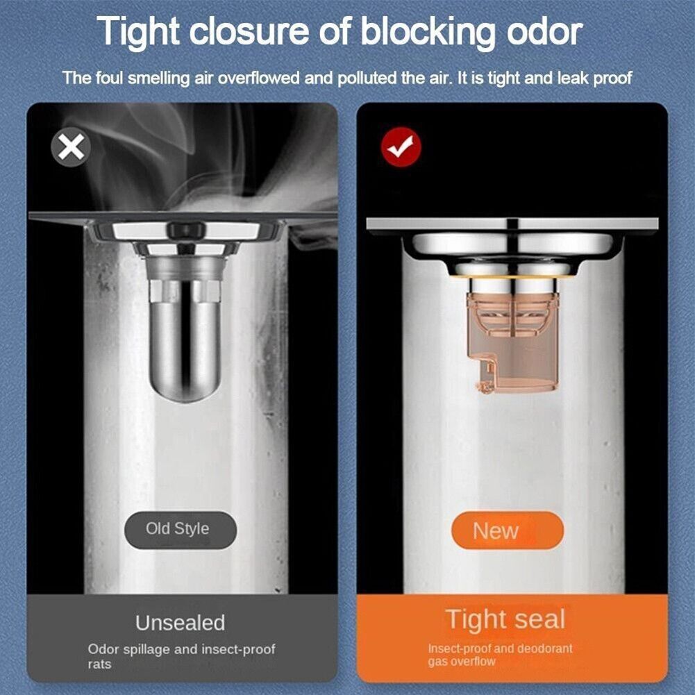 Nắp Nam Châm Đậy Cống Thoát Nước Sàn Nhà Tắm / toilet Chống Mùi Hôi Chống Mùi Hôi