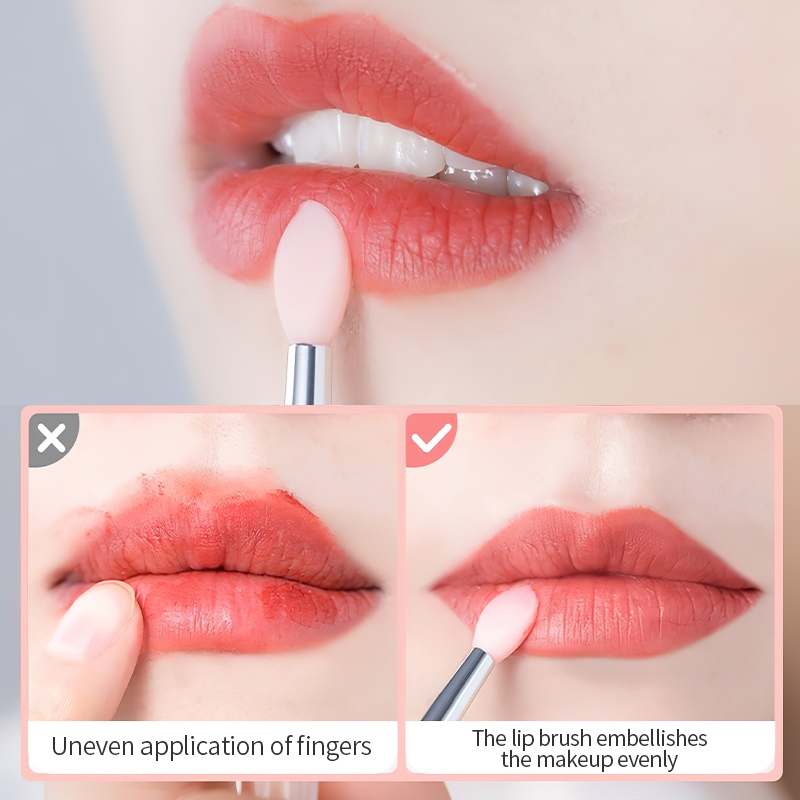 Cọ Tô Son Môi Bằng silicone Chống Bụi Đa Năng