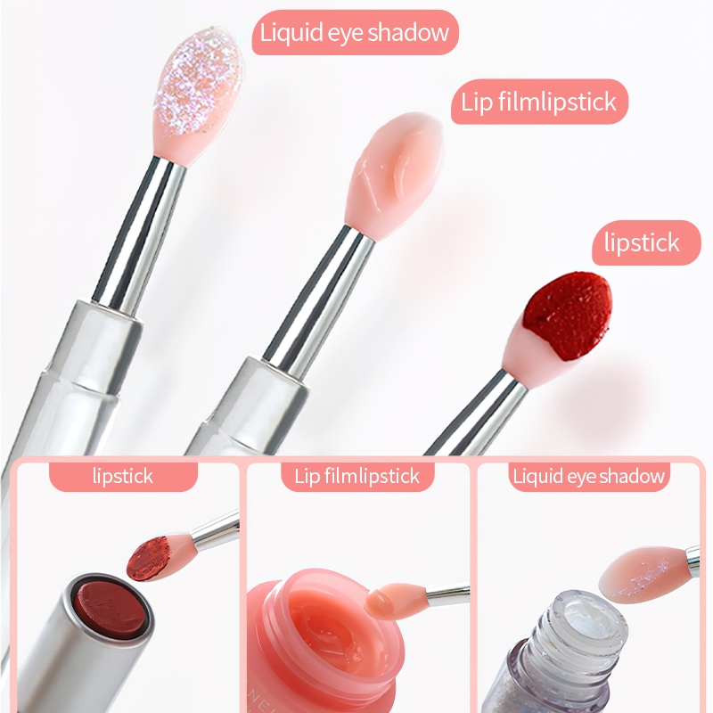 Cọ Tô Son Môi Bằng silicone Chống Bụi Đa Năng