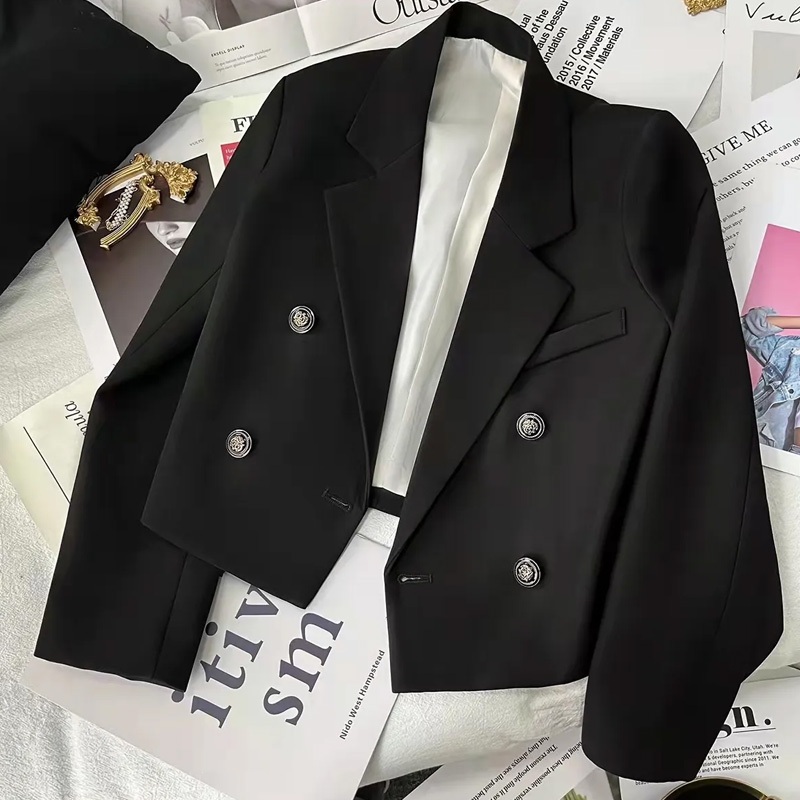 spraying áo khoác Áo vest nữ blazer nữ unique High-quality Durable Độc đáo WXW23915X137Z230915