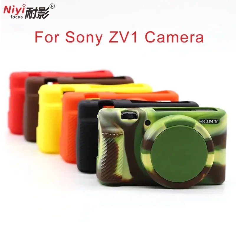 Mềm Ốp Điện Thoại silicone Dẻo Bảo Vệ camera Cho sony zv1 z-v1 a7s3 a7c a7r4 a7m4 a7r2 a7s2 a7m2 a7r5