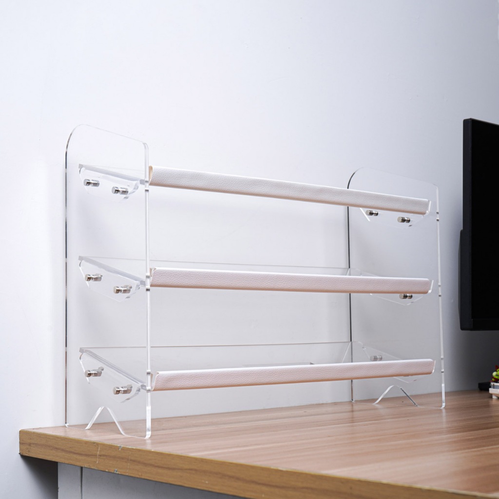 Kệ Trưng Bày Bàn Phím Cơ Ba Tầng Bằng acrylic Cỡ Lớn