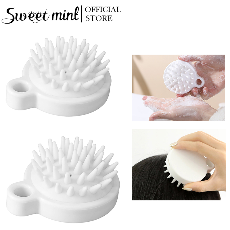 Sweet Mint® Minidarling Lược gội đầu Muji Nhật Bản làm sạch mát-xa da đầu giảm căng thẳng kích thích mọc tóc