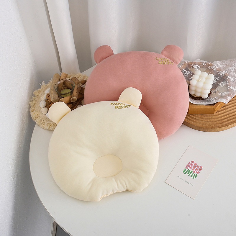 Bộ Gối Ngủ Hình Đám Mây Bằng Vải Thấm Hút Mồ Hôi Thoáng Khí Chống Vi Khuẩn Cho Bé Sơ Sinh