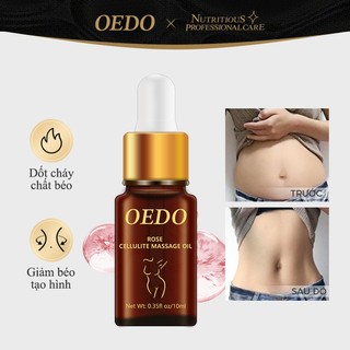 Kem massage giảm béo OEDO 10ml đốt mỡ thừa vùng bụng/ đùi/ bắp tay/ bắp chân làm thon gọn săn chắc da