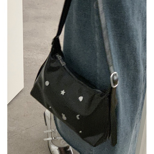 QIANLUO túi xách nữ túi đeo chéo 2023NEW Cute Vintage Giá rẻ ULZZANG L91TF88 42Z231021