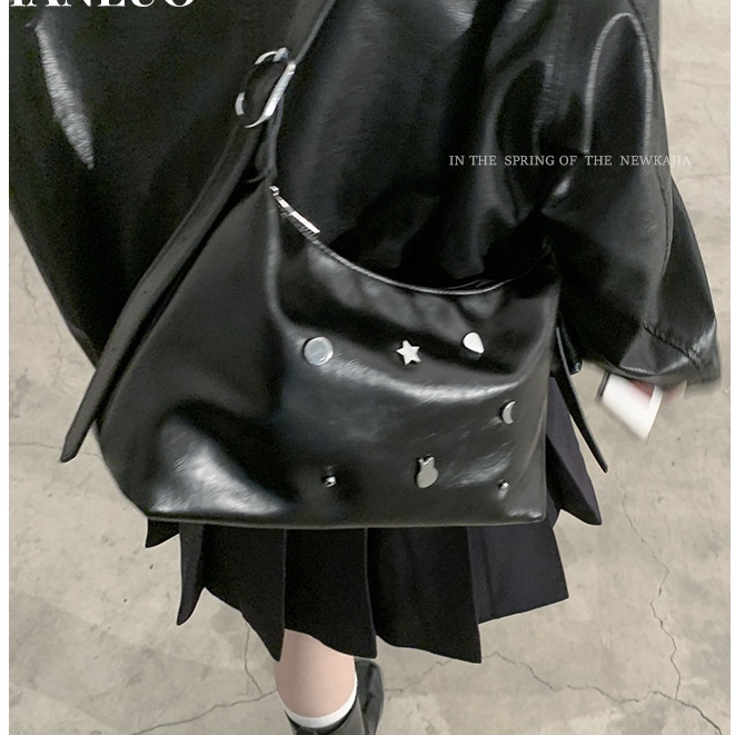 QIANLUO túi xách nữ túi đeo chéo 2023NEW Cute Vintage Giá rẻ ULZZANG L91TF88 42Z231021