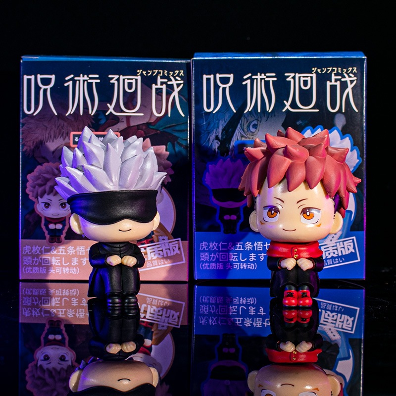 Jujutsu kaisen Gojo SATORU/Yuji Itadori Mô Hình MINI 10cm