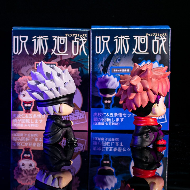 Jujutsu kaisen Gojo SATORU/Yuji Itadori Mô Hình MINI 10cm