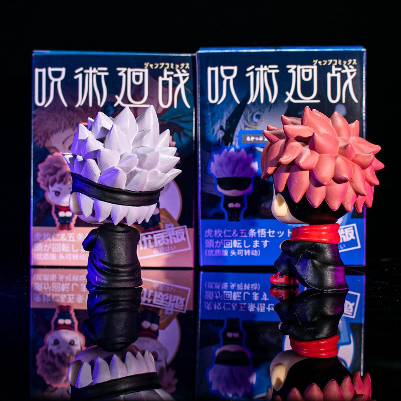 Jujutsu kaisen Gojo SATORU/Yuji Itadori Mô Hình MINI 10cm