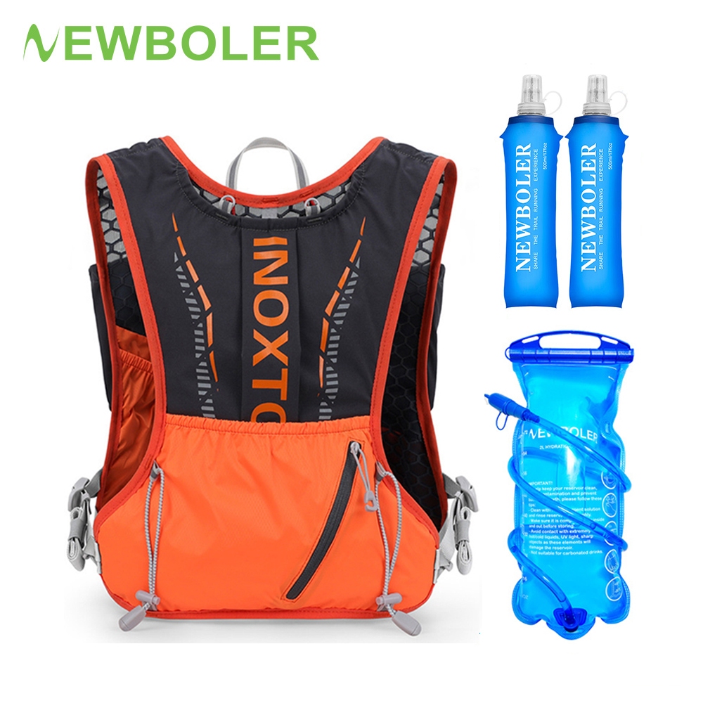 Balo đạp xe thể thao NEWBOLER 5l chống thấm nước thoáng khí có túi đựng nước 2l