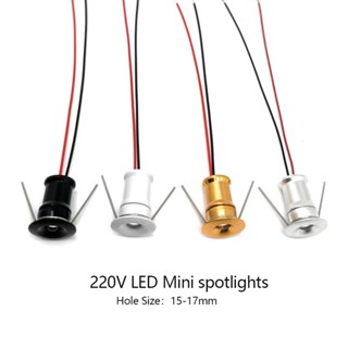 Đèn led mini ac220v 15mm 30 Độ Chuyên Dụng Cho Tủ Chén