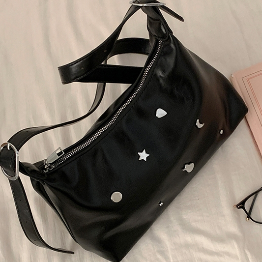 QIANLUO túi xách nữ túi đeo chéo 2023NEW Cute Vintage Giá rẻ ULZZANG L91TF88 42Z231021