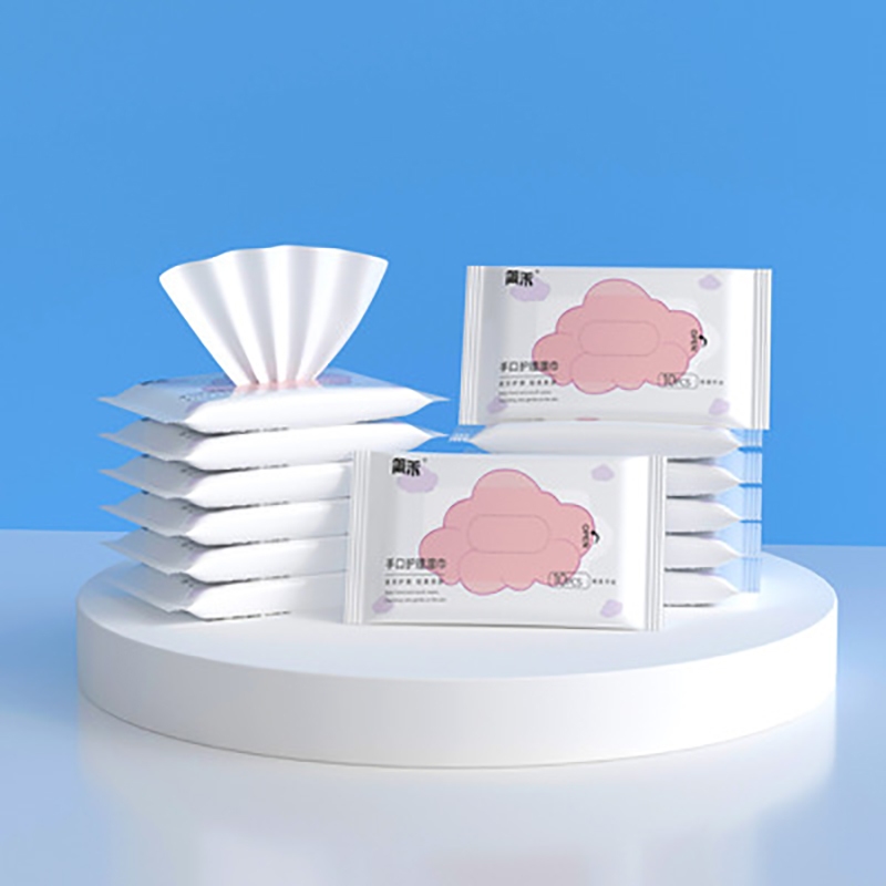 Set 10 Khăn Ướt Lau Chùi Vệ Sinh Và Vệ Sinh Cho Bé Mỗi Gói Ngẫu Nhiên