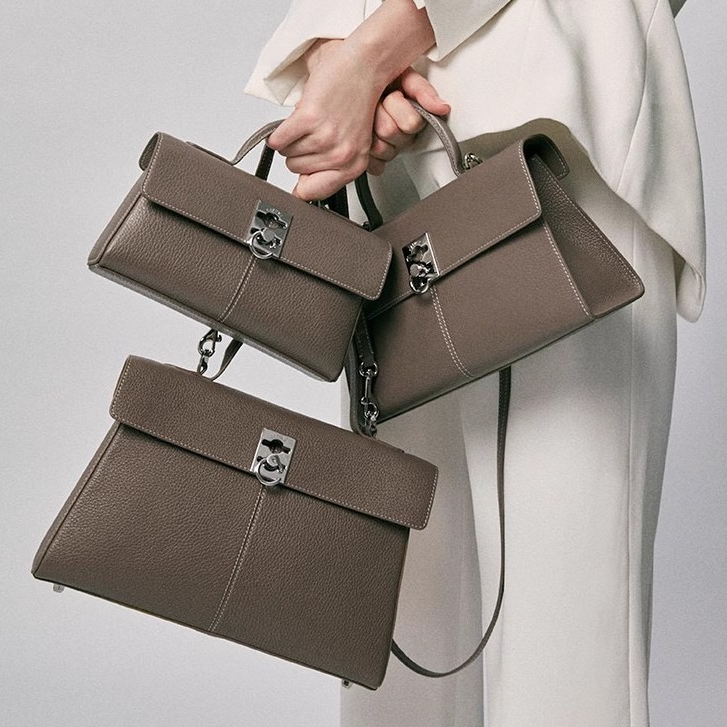 Túi Da Thật Đeo Chéo CAFUNE Thiết Kế Trẻ Trung Hợp Thời Trang