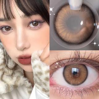 Irislens 1 Cặp lens Máy Ảnh 14.2mm nini Nâu 0.75--8.00 Độ