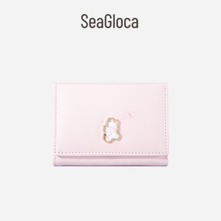 Ví ngắn SEAGLOCA gấp ba thời trang ngọt ngào hình gấu / thỏ đáng yêu dành cho bạn nữ