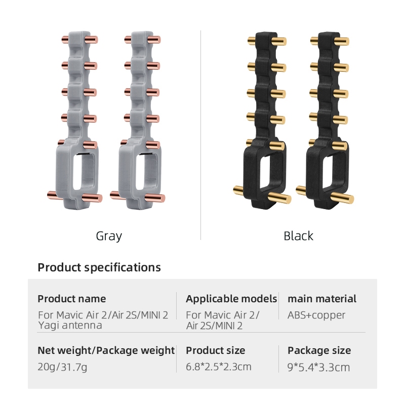 Ăng Ten Nhận Tín Hiệu Điều Khiển Từ Xa Cho dji mini 4 pro / mini 3 pro / malic 3 / air 3 / mini 2
