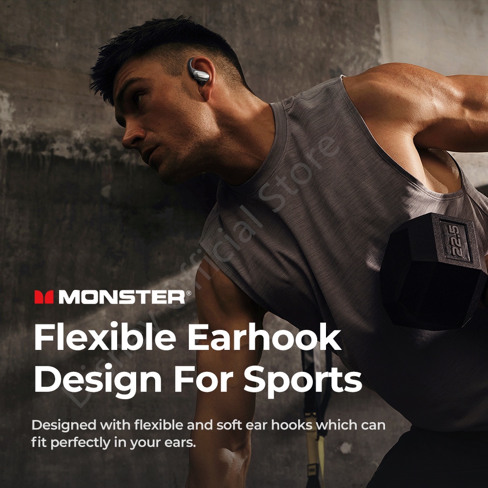 Monster Set Tai Nghe Nhét Tai Không Dây bluetooth Âm Trầm 202 tws