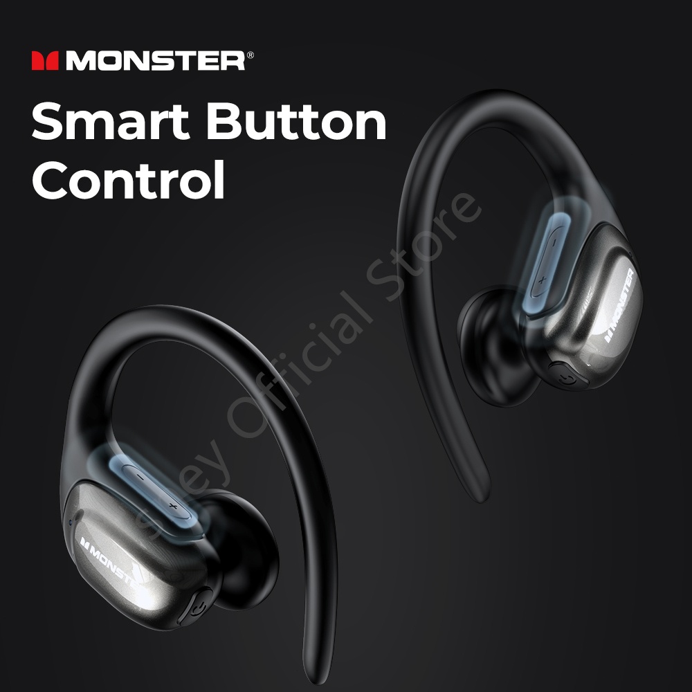 Monster Set Tai Nghe Nhét Tai Không Dây bluetooth Âm Trầm 202 tws