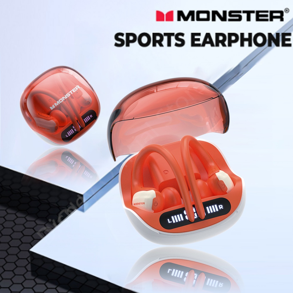 Monster Set Tai Nghe Nhét Tai Không Dây bluetooth Âm Trầm 202 tws