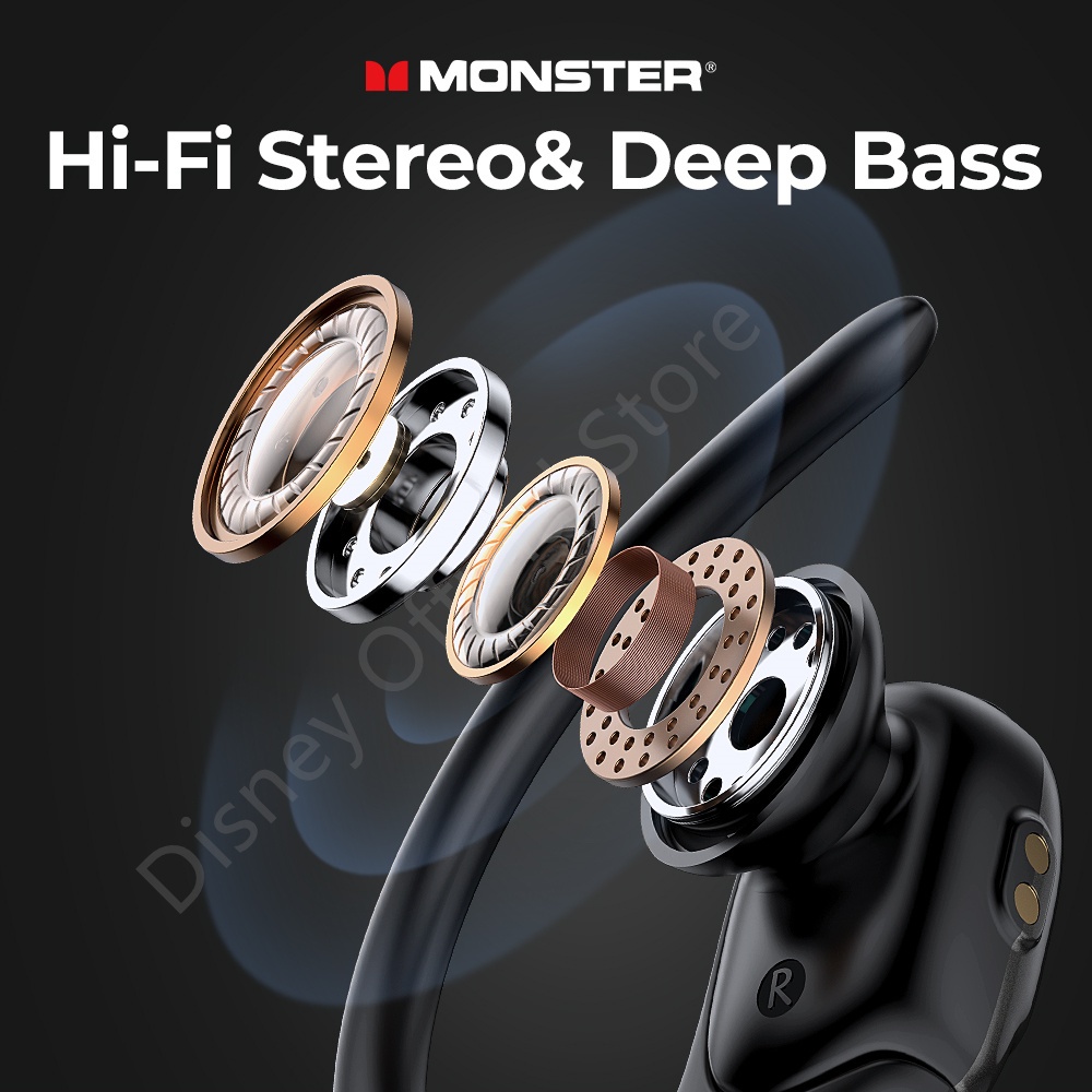 Monster Set Tai Nghe Nhét Tai Không Dây bluetooth Âm Trầm 202 tws