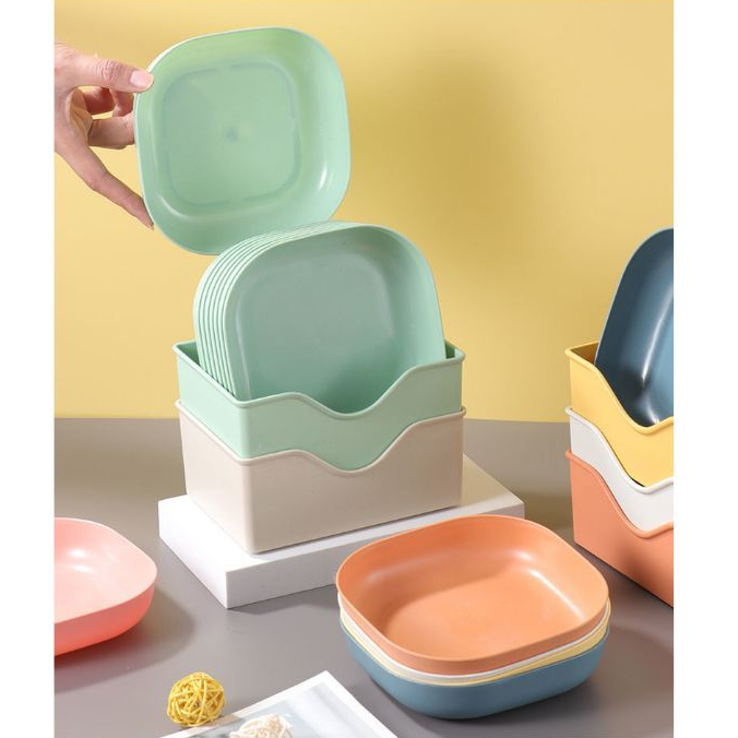 Dĩa Đựng Rác Ăn Tối / Trái Cây / Xương Bát Đĩa Để Bàn Tiện Lợi Dành Cho Gia Đình