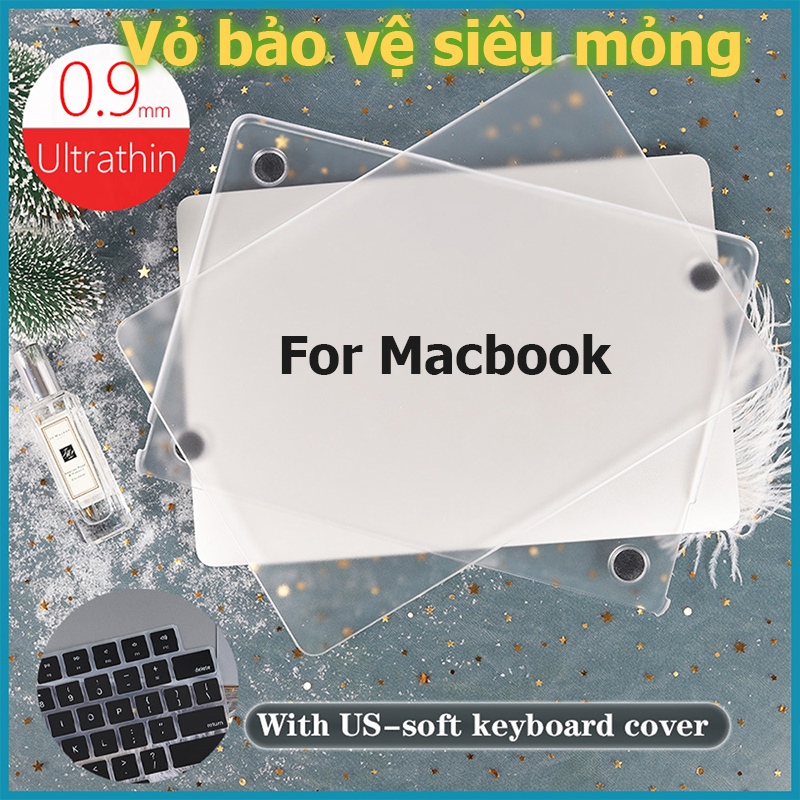 Bao Da Máy Tính Bảng 4 Trong 1 Siêu Mỏng Cho 2023 macbook Pro 2021 14 inch M1 Air 2020 13 Retina 13 2017 Air A1466 A1369 Ốp