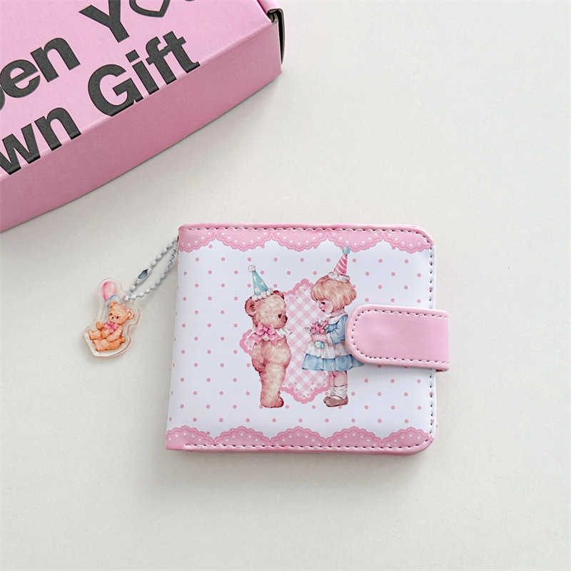 Bentoy Ví Đựng Tiền Xu Và Thẻ Gập Đôi Cho Nữ