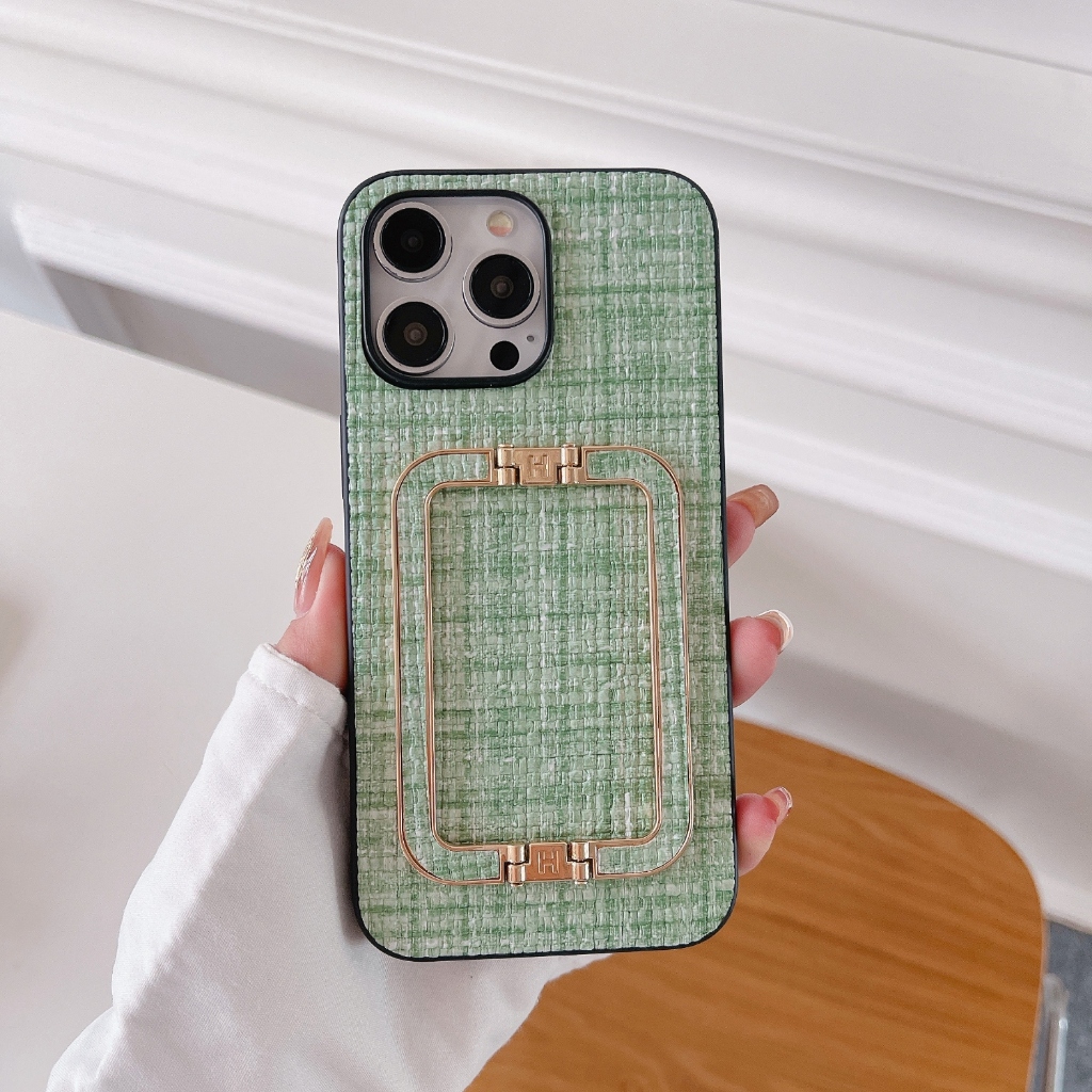 Ốp Điện Thoại Họa Tiết Hoa Trà vintage Kèm Giá Đỡ Cho iphone 14 plus 12 pro max iphone14 iphone12