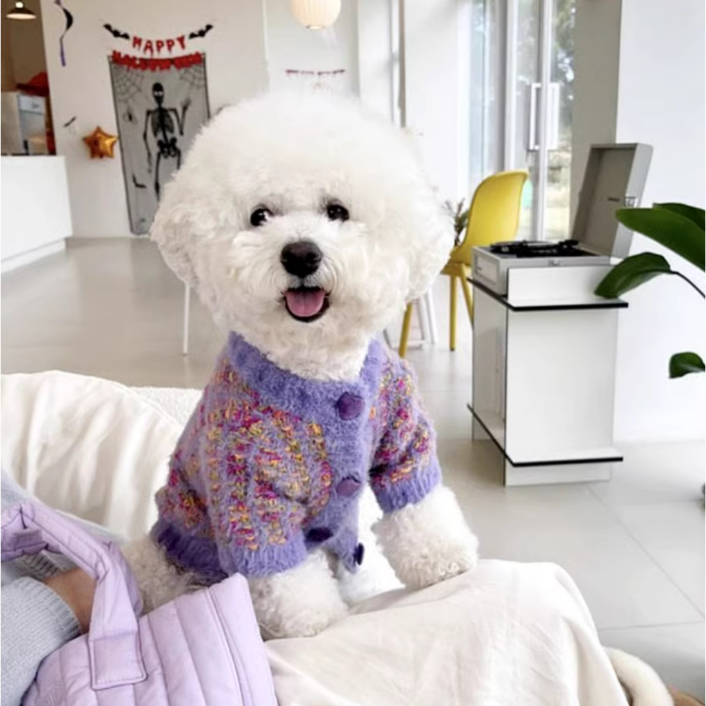 Áo sweater Dệt Kim Thời Trang Thu Đông Cho Thú Cưng