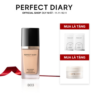 Kem nền Perfect Diary dạng lỏng độ che phủ cao hoàn hảo 30ml