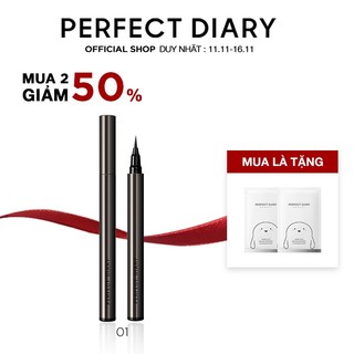 Bút kẻ mắt PERFECT DIARY dạng lỏng chống thấm nước lâu trôi nhanh khô dễ sử dụng không bị nhòe lem 4.5g