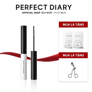 Mascara chuốt mi PERFECT DIARY lâu trôi chống thấm nước làm dày và dài mi tự nhiên 2 màu sắc tùy chọn tiện lợi 4.5g
