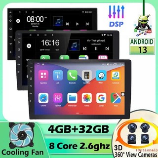 Màn hình android 7/ 9/10inch 2din 8core 4g/32g với camera 360 view radio xe hơi android