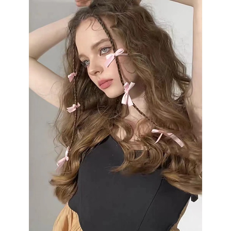 🎀 yakult 🎀Kẹp Tóc Nơ Chữ a Phong Cách Mới Năm