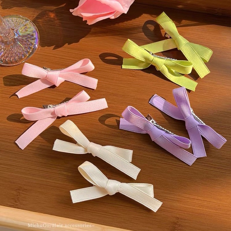 🎀 yakult 🎀Kẹp Tóc Nơ Chữ a Phong Cách Mới Năm